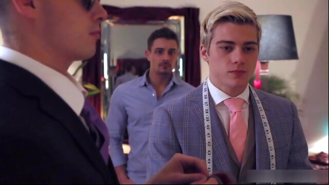 Blake Mitchell Bareback Carter Dane - The Tailor sex gay sex bareback